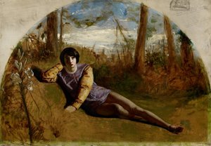 The Young Poet, 1849 by Arthur Hughes