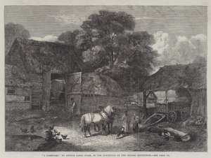 A Farmyard by Arthur J. Stark