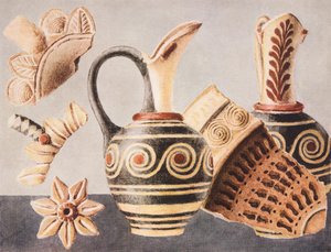 Decorated Vases from Knossos by Arthur John Evans
