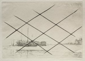 On the Hard, At Pin Mill by Arthur John Trevor Briscoe