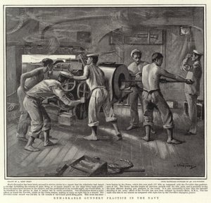 Remarkable Gunnery Practice in the Navy by Arthur Kemp Tebby
