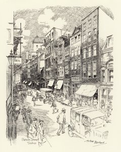 Beak Street, Soho by Arthur Moreland