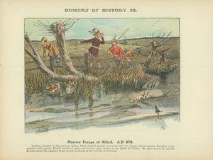 Narrow Escape of Alfred A.D. 878 by Arthur Moreland