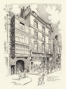 The Holborn Front of Gray’s Inn, formerly The Gray’s Inn Coffee House by Arthur Moreland