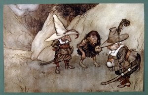 A short story by the American author Washington by Arthur Rackham