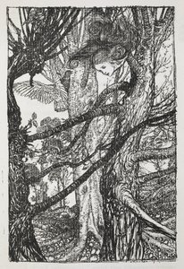 Alice as a Serpent Talking to a Pigeon