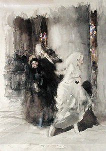 At the Wedding by Arthur Rackham