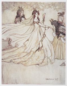 Cinderella in a ball gown