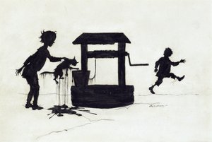 Ding Dong Bell, illustration from Mother Goose: The Old Nursery Rhymes, published 1913 by Arthur Rackham