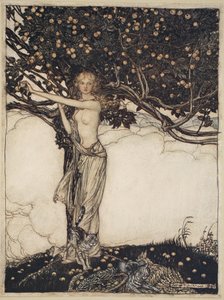 Freia, the Fair One, Illustration from 