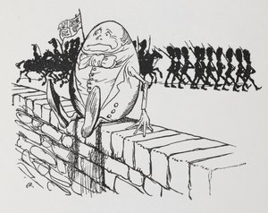 Humpty Dumpty sat on a wall