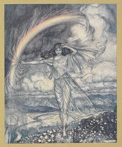 Iris There, with Humid Bow by Arthur Rackham