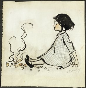 Little Polly Flinders by Arthur Rackham