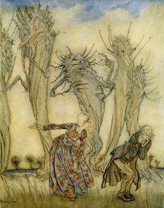 Mr and Mrs Vinegar by Arthur Rackham