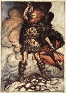 One of the Gods, Donner, Summons the Mist Away, 1910