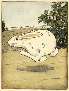 Peter never stopped running (from The Tale of Peter Rabbit, pub. 1916)