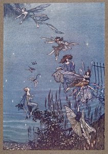 The Fairies of the Serpentine, from Peter Pan in Kensington Gardens by J.M. Barrie, pub. 1906 by Arthur Rackham