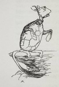 The Mock Turtle by Arthur Rackham