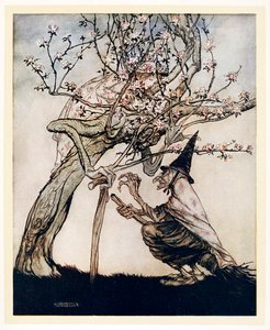 Tree of Mine! O tree of mine! Have you seen my naughty little maid, English Fairy Tales