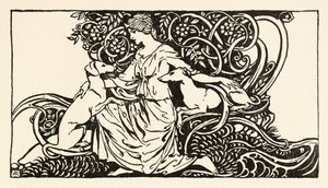 Tuiren with Bran and Sceólan from The Birth of Bran in Irish Fairy Tales
