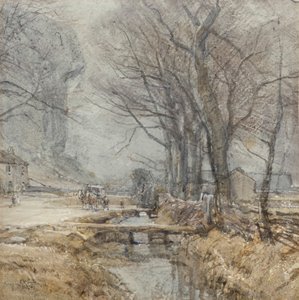 Kilnsey, Yorkshire by Arthur Reginald Smith