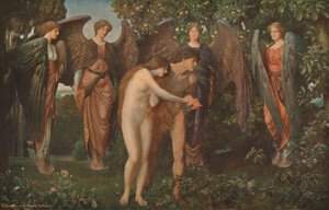 The Expulsion of Adam and Eve from Eden by Arthur Trevethin Nowell