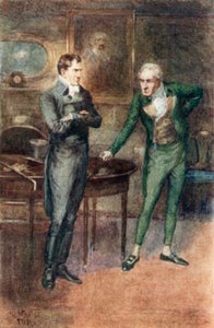 Illustration for Northanger Abbey by Jane Austen by Arthur Wallis Mills