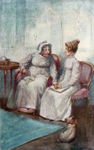 Illustration for Northanger Abbey by Jane Austen by Arthur Wallis Mills