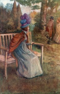 Illustration for Northanger Abbey by Jane Austen by Arthur Wallis Mills
