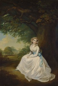 Frances, Lady Chambers (née Wilton) by Arthur William Devis