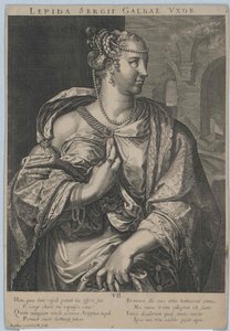 1st Century AD Aemilia Lepida by Artist Unknown