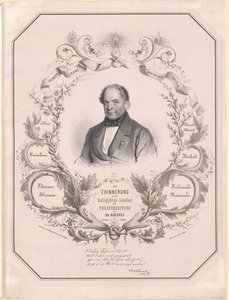 Adolf Baeuerle (print) by Artist Unknown