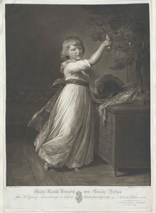 Auguste Princess Anhalt-Dessau by Artist Unknown