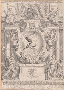 Carlo Borromeo (print) by Artist Unknown