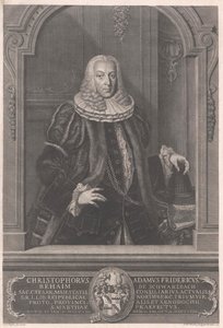 Christoph Adam Frederick Behaim of Schwarzbach by Artist Unknown