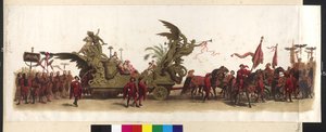 Coach of the Makart-Festzug (Parade for the Silver Anniversary of Franz Josef and Elisabeth) on 27th April 1879 in Vienna by Artist Unknown