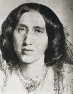 George Eliot (1819-1880). English Novelist. Engraving.