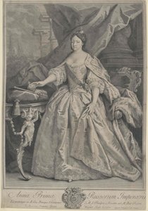 Empress Anna Ioannovna of Russia by Artist Unknown