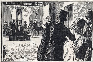 Execution of Thomas Husband on January 24 by Artist Unknown