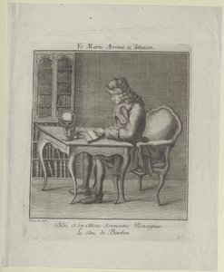 François Marie Arouet Voltaire by Artist Unknown