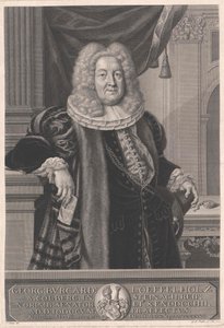 Georg Burkhard Loeffelholz von Colberg by Artist Unknown