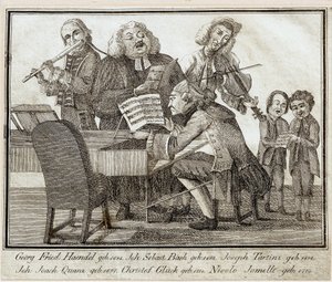 Georg Friedrich Haendel (1685-1759) by Artist Unknown