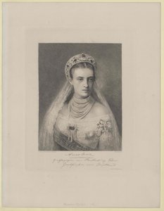 Grand Duchess of Russia Anastasia Mikhailovna by Artist Unknown