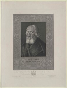 Hieronymus Holzschuher (print) by Artist Unknown