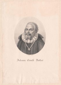 Johann Ernst Luther by Artist Unknown