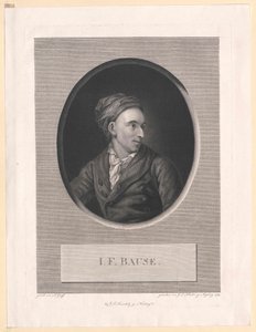 Johann Friedrich Bause by Artist Unknown