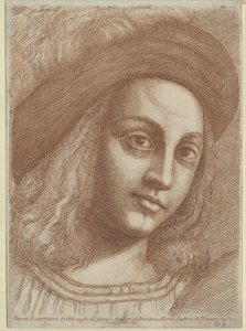 Katharina von Bora (print) by Artist Unknown