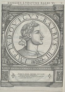 King Louis II the Stammerer of France by Artist Unknown