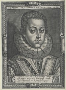 King of France Louis XIII by Artist Unknown