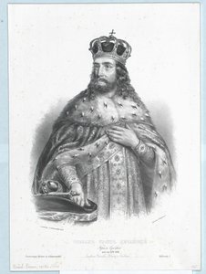 King of Serbia Stephen Uroš II by Artist Unknown